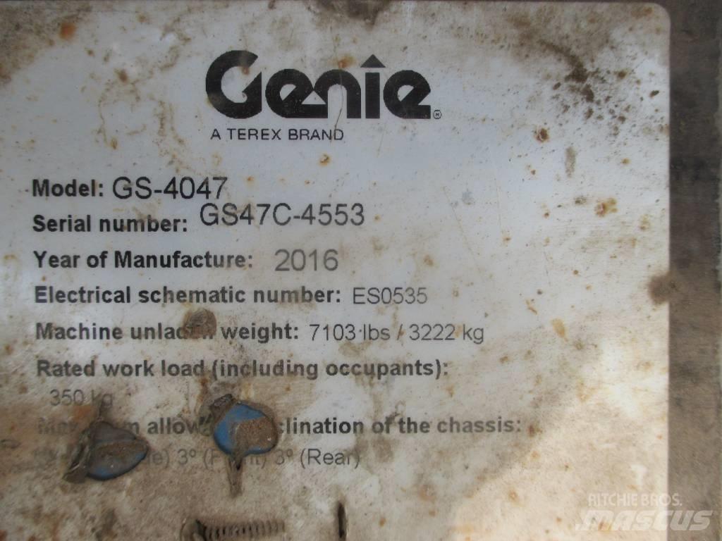 Genie GS 4047 Підйомники-ножиці