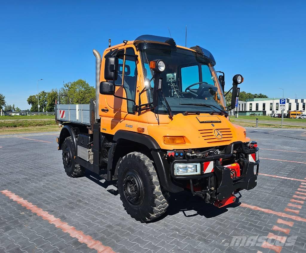 Unimog U400 Скіпові навантажувачі
