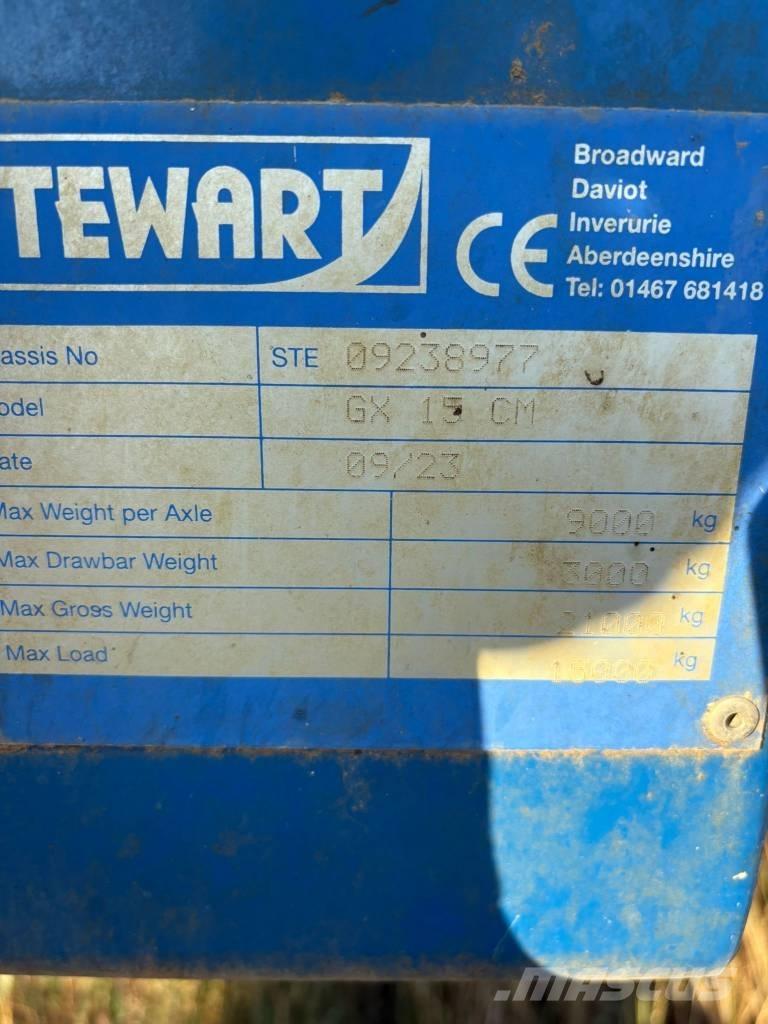 Stewart GX15 CM Причепи перевантажувачі зерна