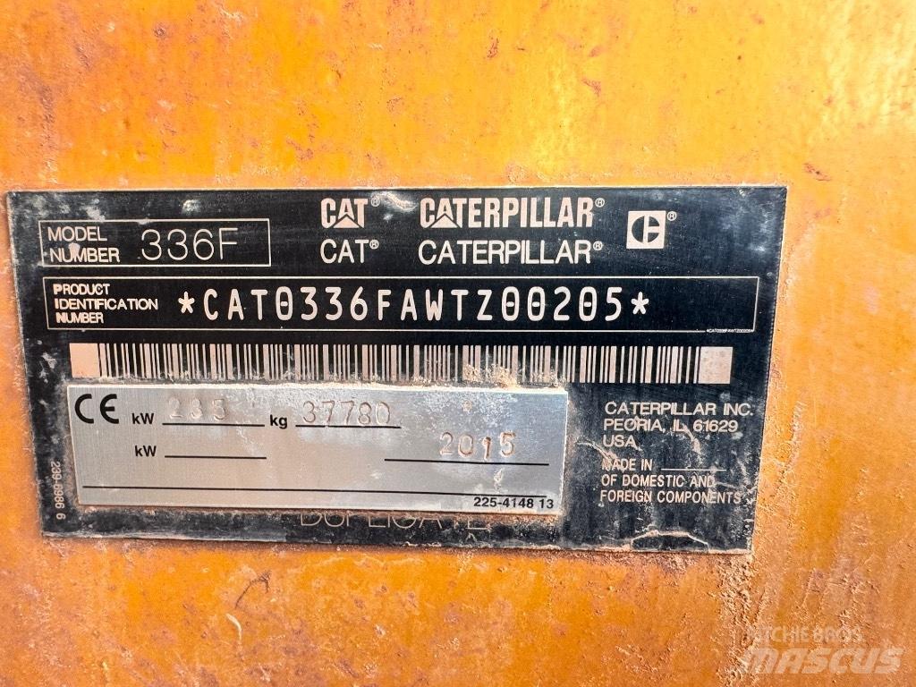 CAT 336 F L Гусеничні екскаватори