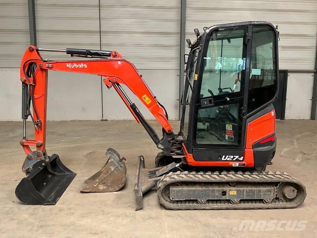 Kubota U 27-4 HI Міні-екскаватори < 7т
