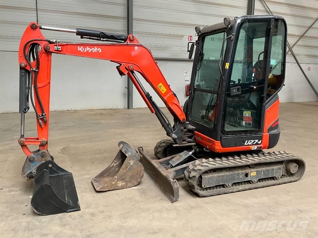 Kubota U 27-4 HI Міні-екскаватори < 7т
