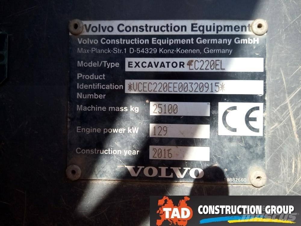 Volvo EC 220 EL Гусеничні екскаватори
