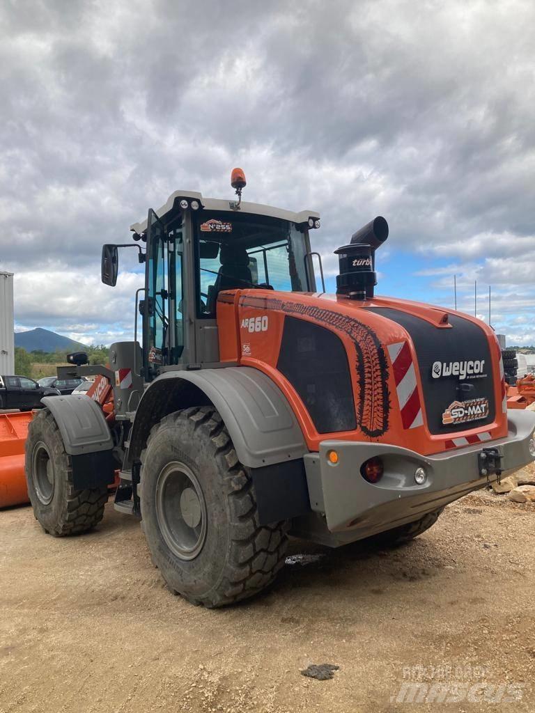 Weycor AR 660 Фронтальні навантажувачі