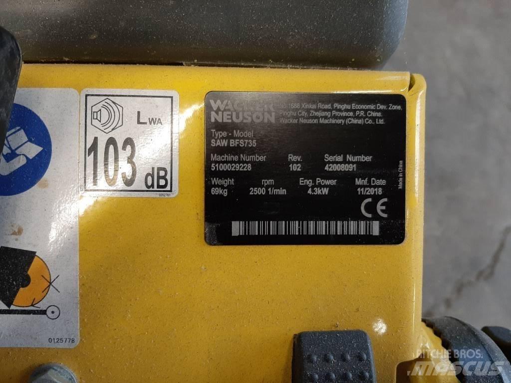 Wacker Neuson BFS735 Бензорізи