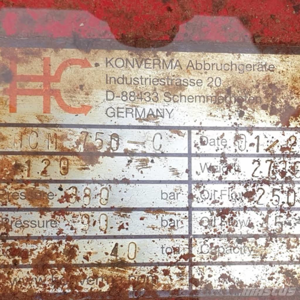  KONVERMA HCM 750C Різаки