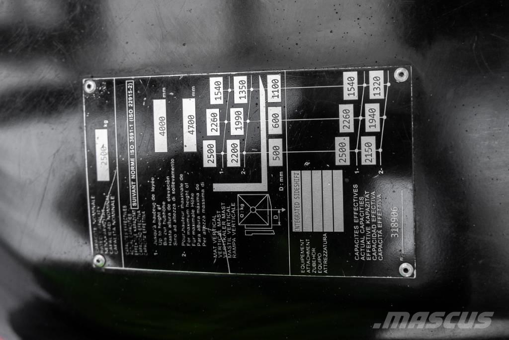 Manitou MI 25 D Дизельні навантажувачі