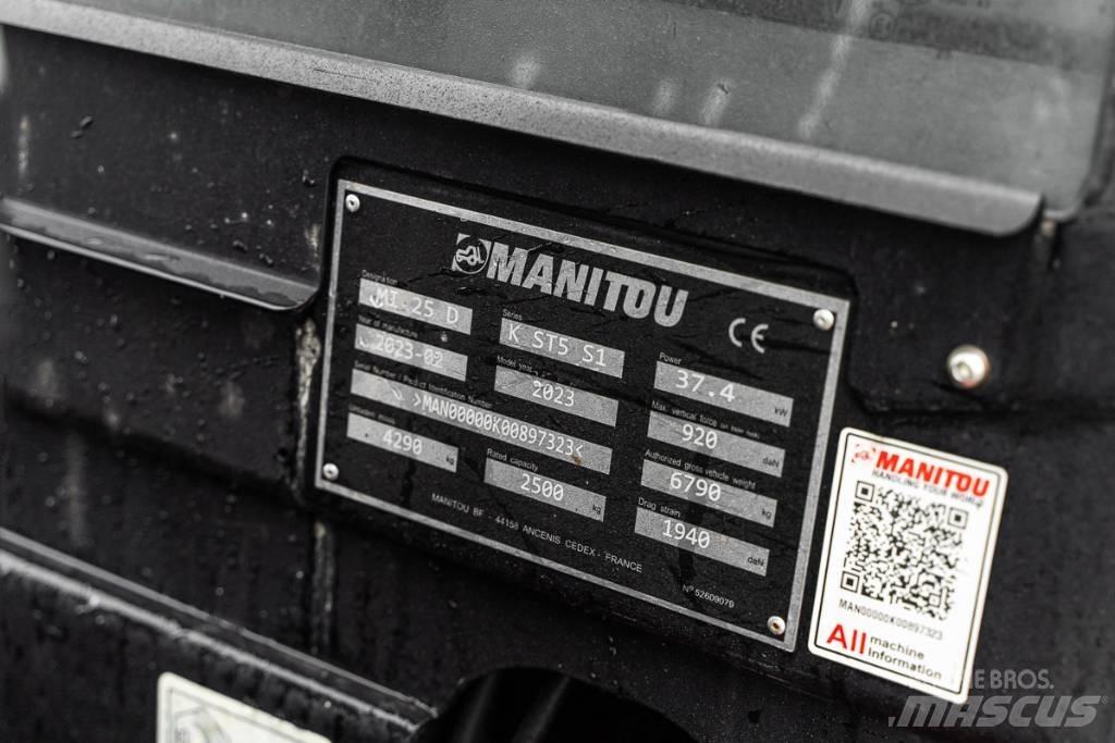 Manitou MI 25 D Дизельні навантажувачі