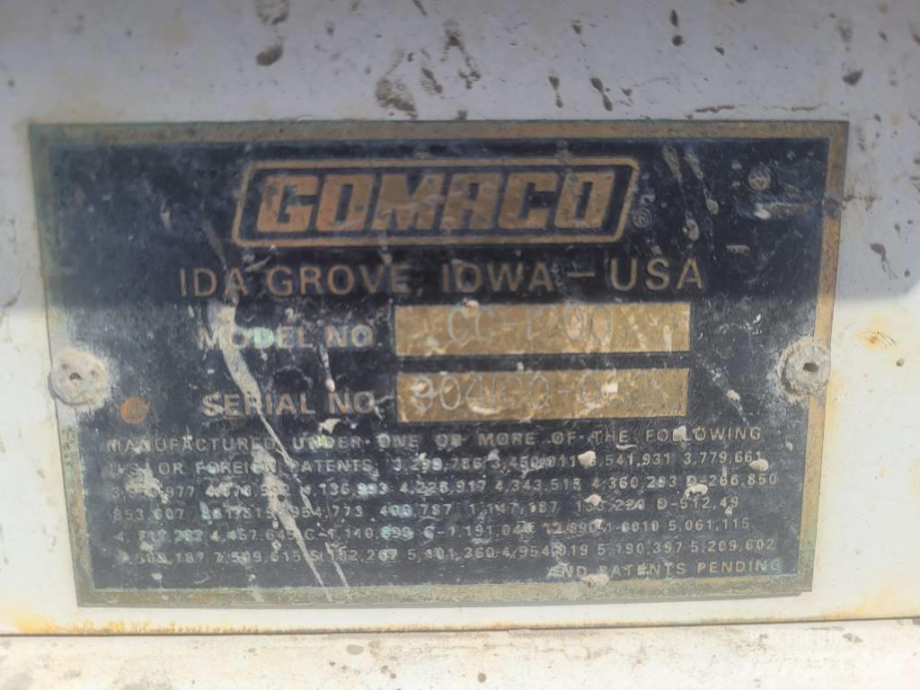 Gomaco CC1200 Запчастини для бетонної техніки