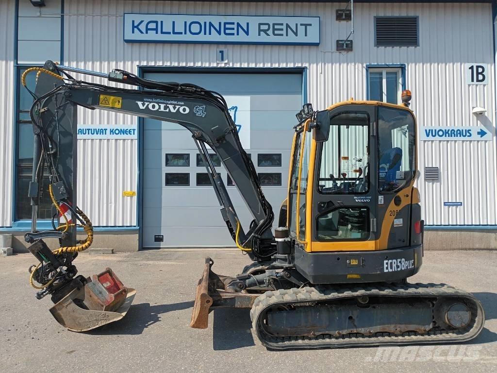 Volvo ECR 58 Міні-екскаватори < 7т