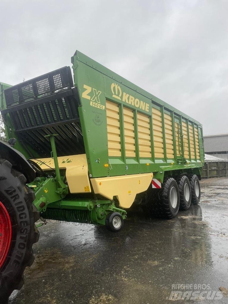 Krone ZX 560 GL Причепи із самозавантаженням