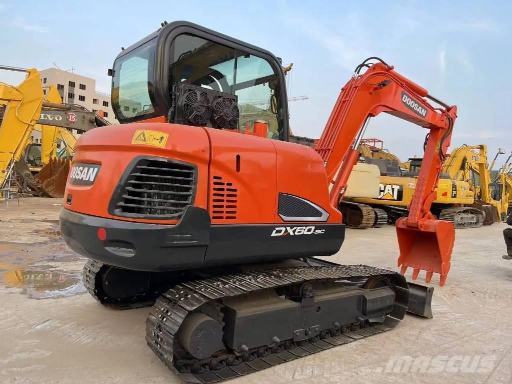 Doosan DX60-9C Міні-екскаватори < 7т