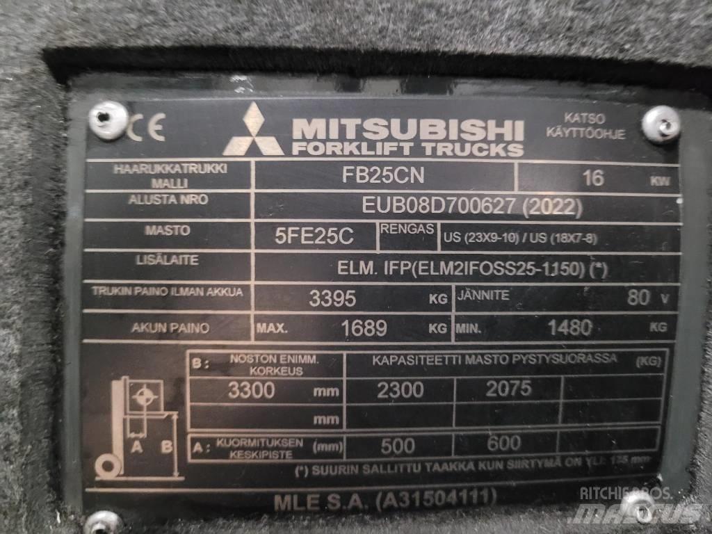 Mitsubishi FB 25 CN Електронавантажувачі