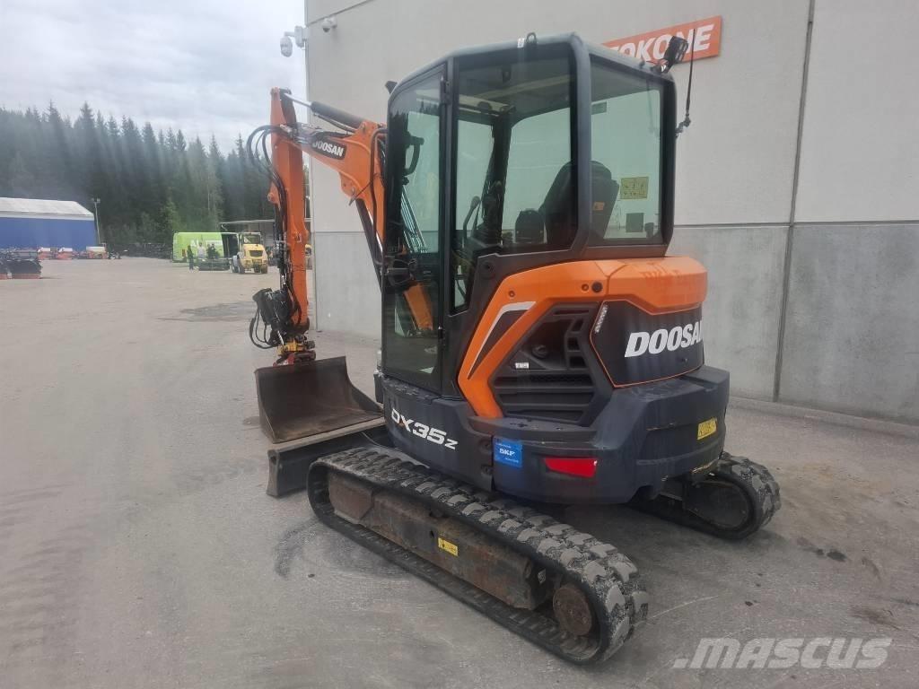 Doosan DX 35 Z Міні-екскаватори < 7т