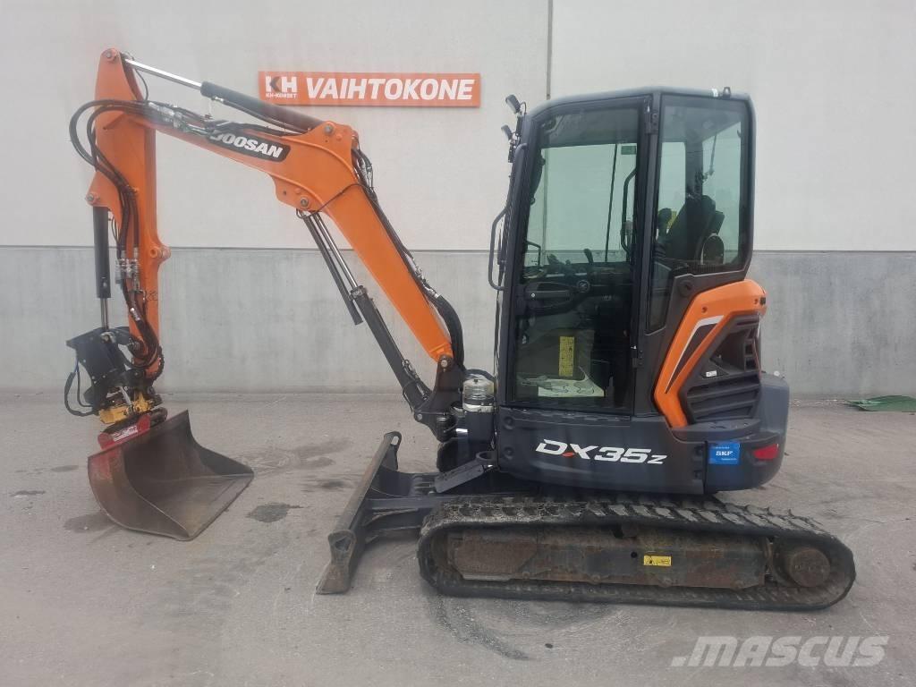 Doosan DX 35 Z Міні-екскаватори < 7т