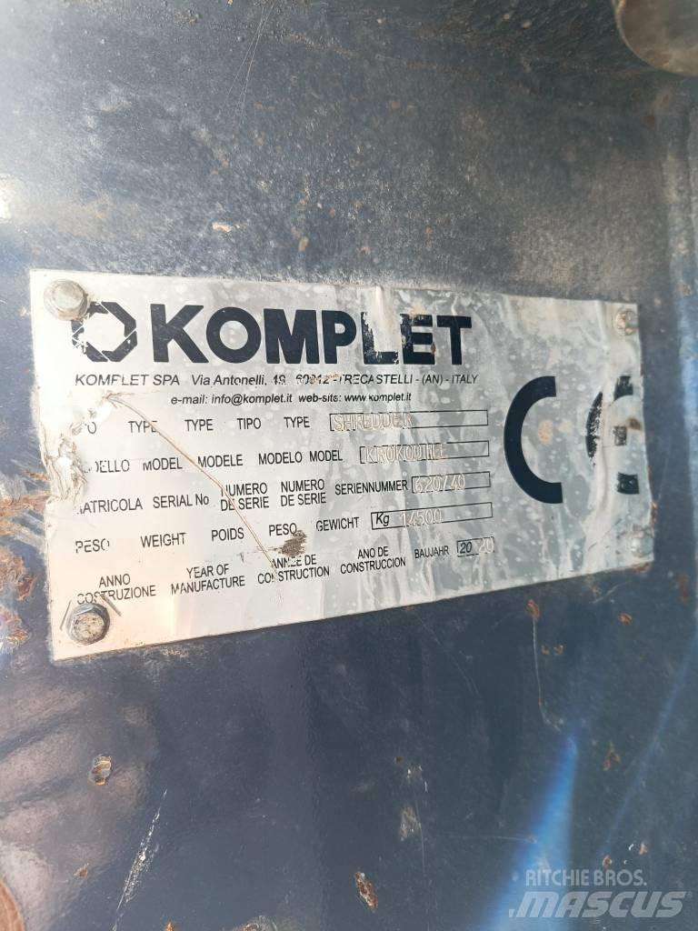 Komplet Krokodile Знищувачі сміття  (шредери)
