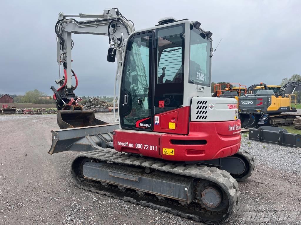 Takeuchi TB 280 FR Середні екскаватори 7т. - 12т.