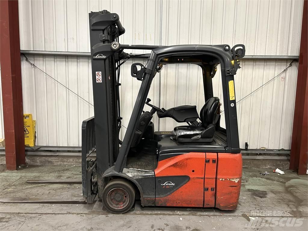 Linde E16C-02 Електронавантажувачі