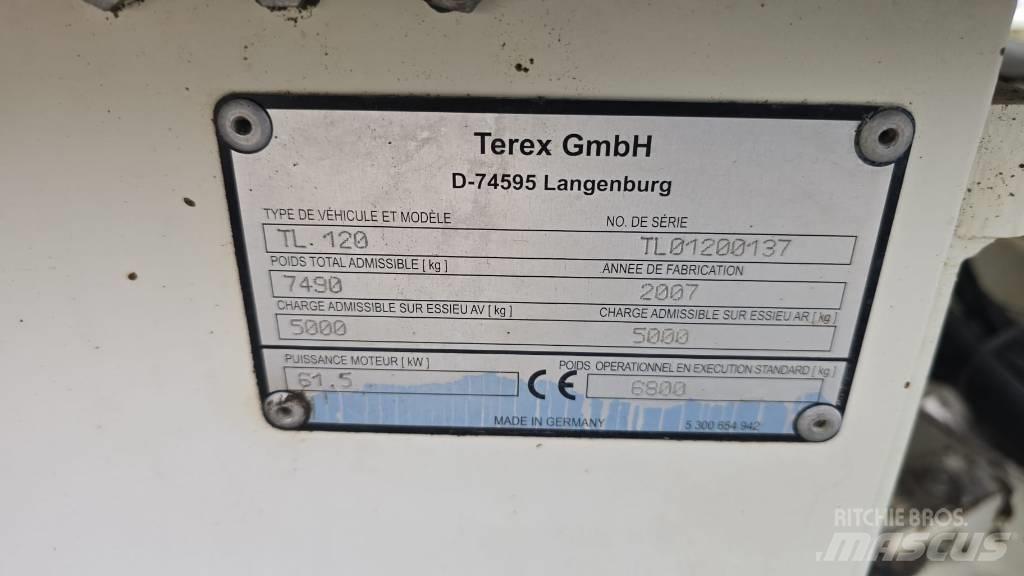 Terex TL 120 Фронтальні навантажувачі
