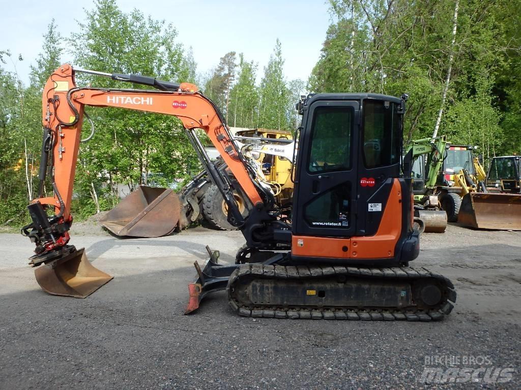 Hitachi ZX 55 U-5 A Міні-екскаватори < 7т