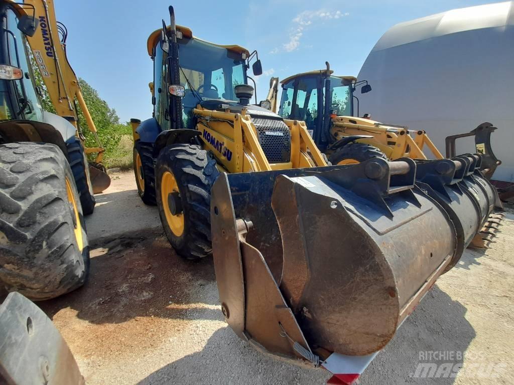 Komatsu WB97S-8 Екскаватори-навантажувачі