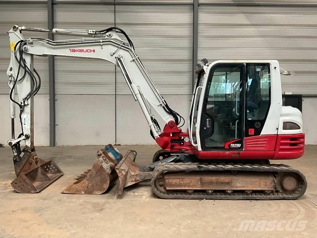Takeuchi TB 290 Середні екскаватори 7т. - 12т.