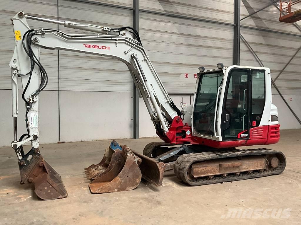 Takeuchi TB 290 Середні екскаватори 7т. - 12т.
