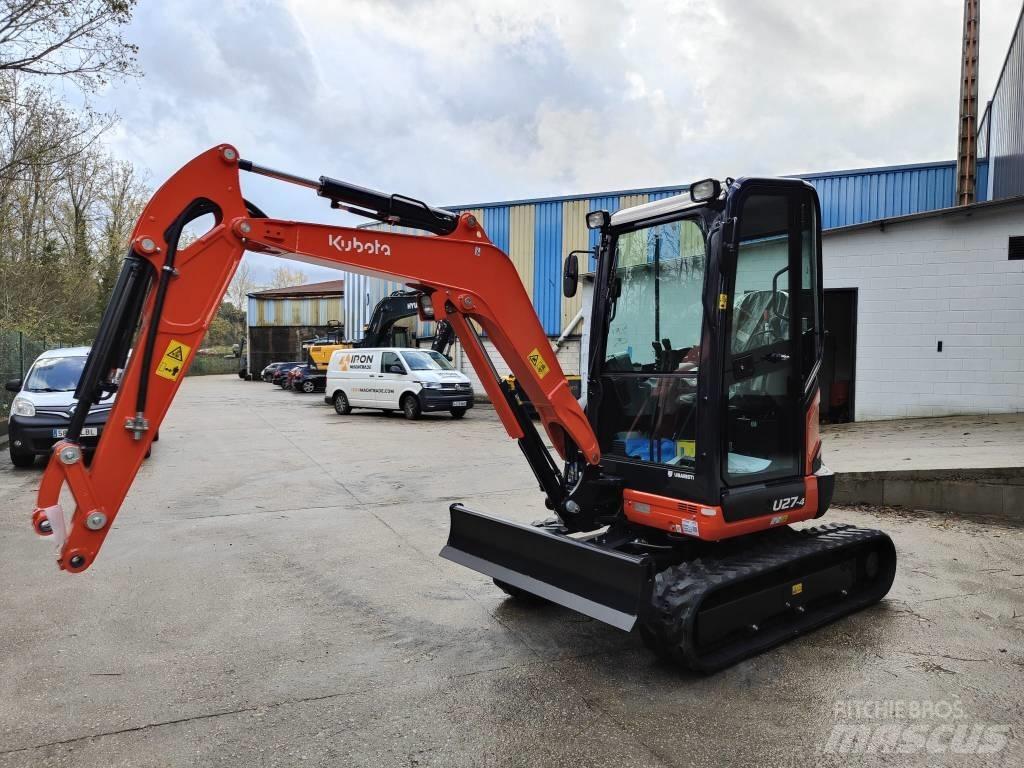 Kubota U 27-4 Міні-екскаватори < 7т