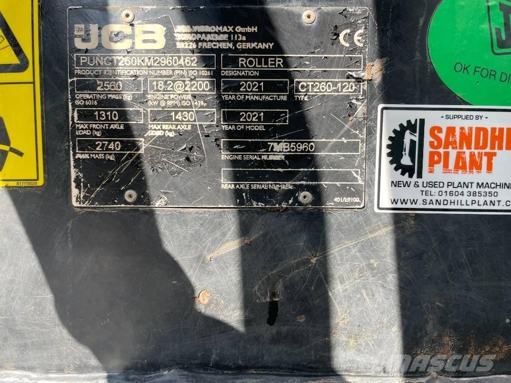 JCB CT 260-120 Котки тротуарні