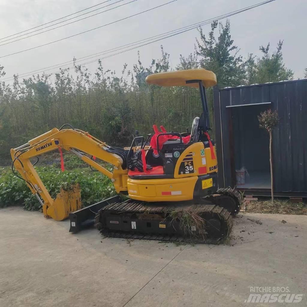Komatsu PC 35 MR Міні-екскаватори < 7т
