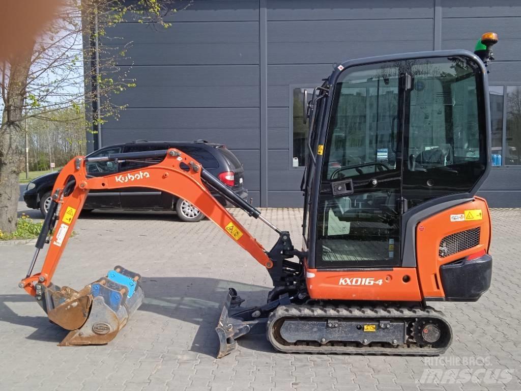 Kubota KX 016-4 Міні-екскаватори < 7т