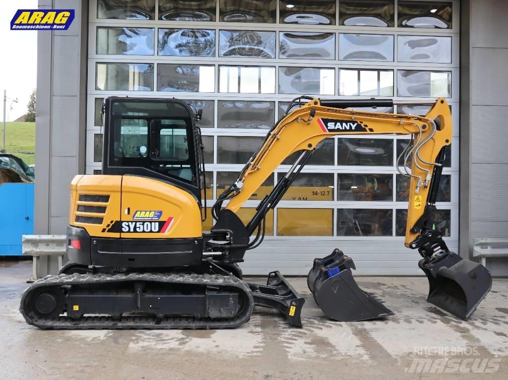 Sany SY 50 U Міні-екскаватори < 7т