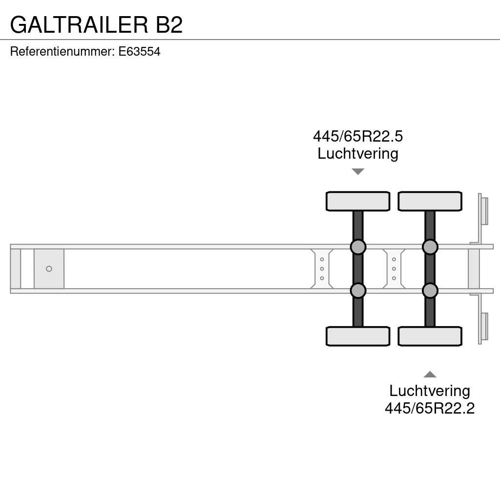  GALTRAILER B2 Напівпричепи-самоскиди