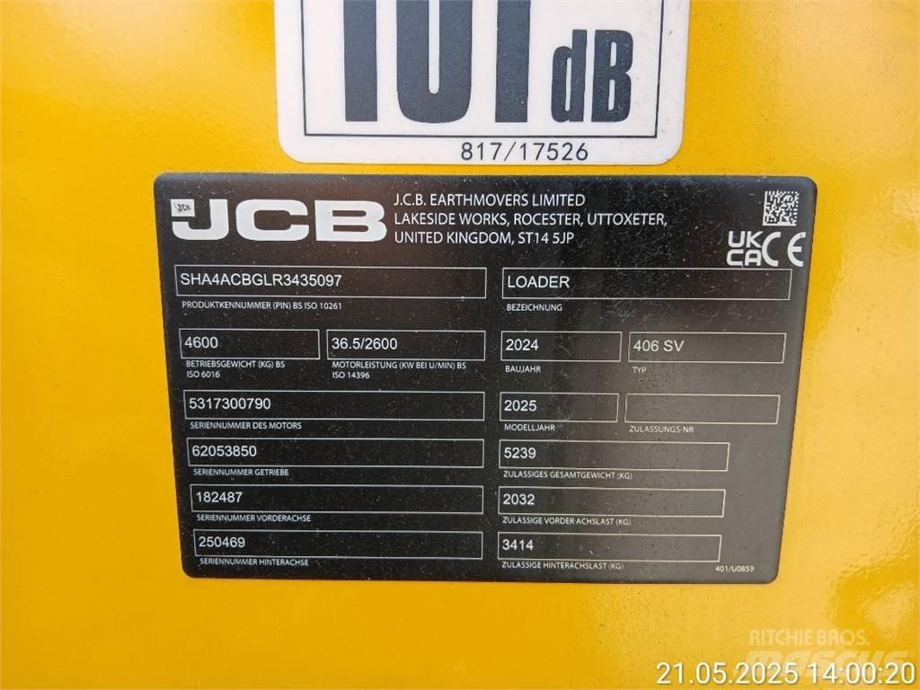JCB 406 Фронтальні навантажувачі