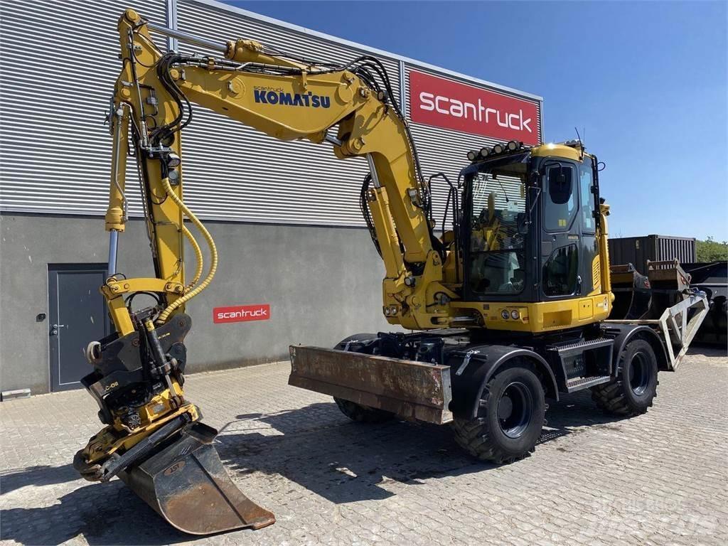 Komatsu PW118MR-11 Колісні екскаватори