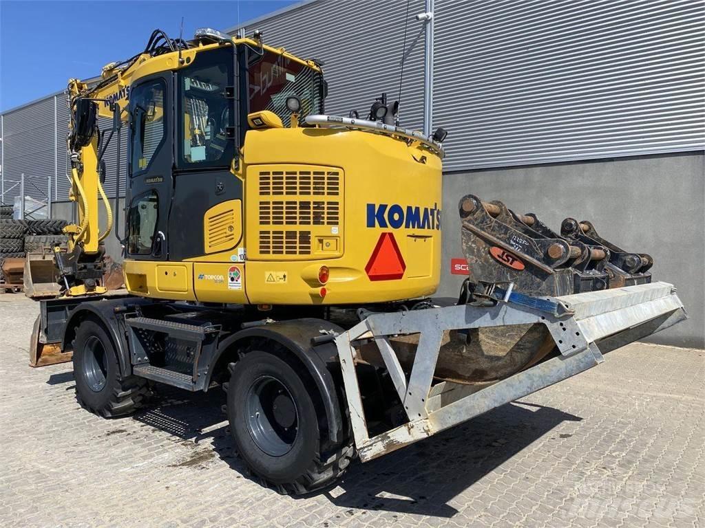 Komatsu PW118MR-11 Колісні екскаватори
