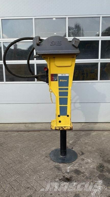 Epiroc MB750 Плуги