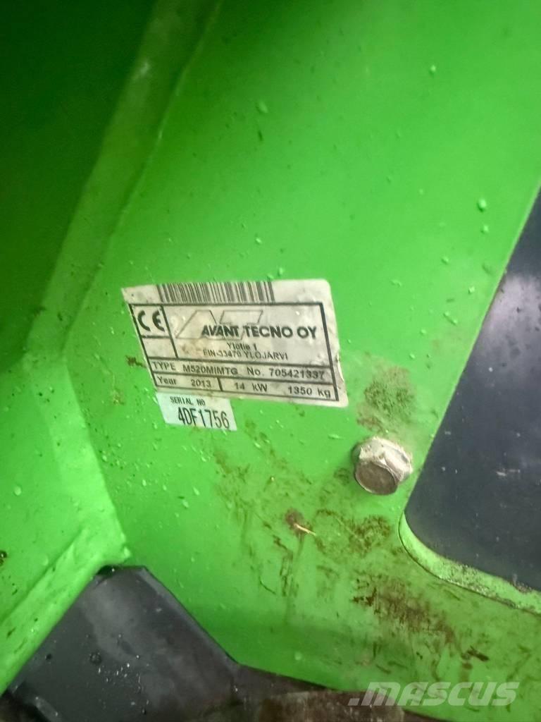 Avant 520 Малі навантажувачі