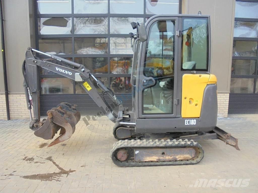 Volvo EC 18 D Міні-екскаватори < 7т