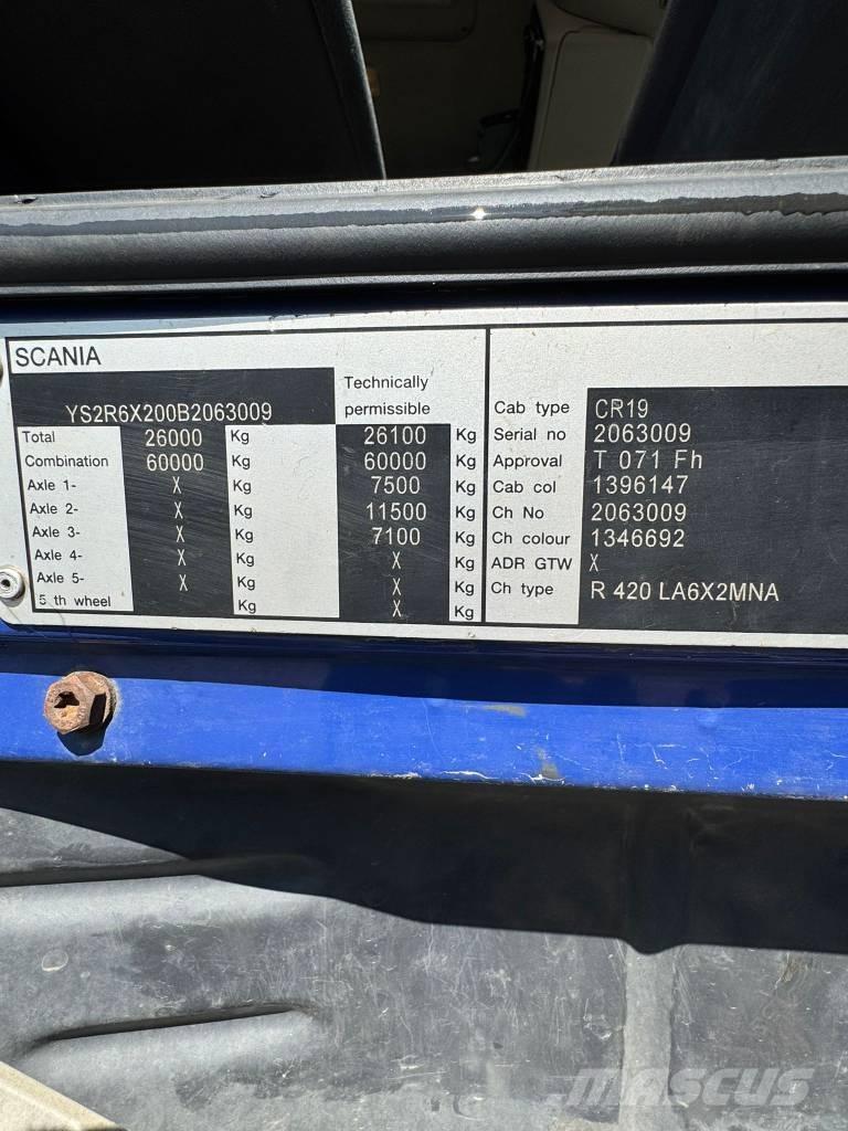 Scania R 420 Тягачі