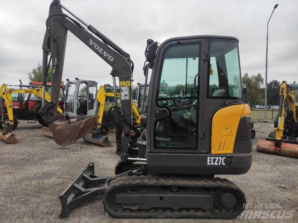 Volvo EC 27 C Міні-екскаватори < 7т