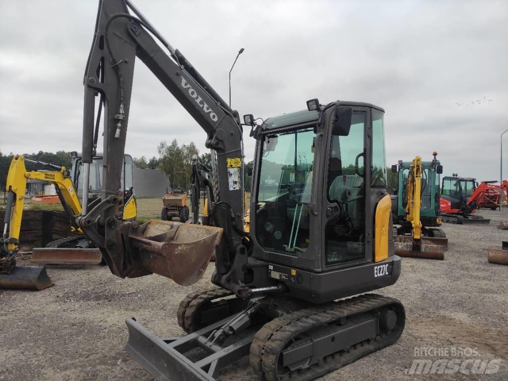 Volvo EC 27 C Міні-екскаватори < 7т