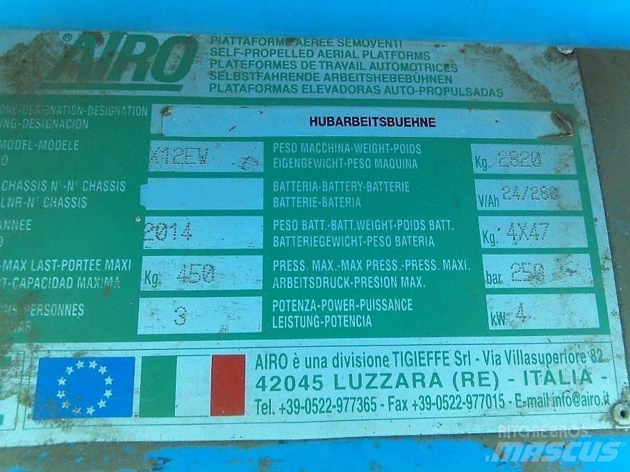 Airo X 12 EW Підйомники-ножиці