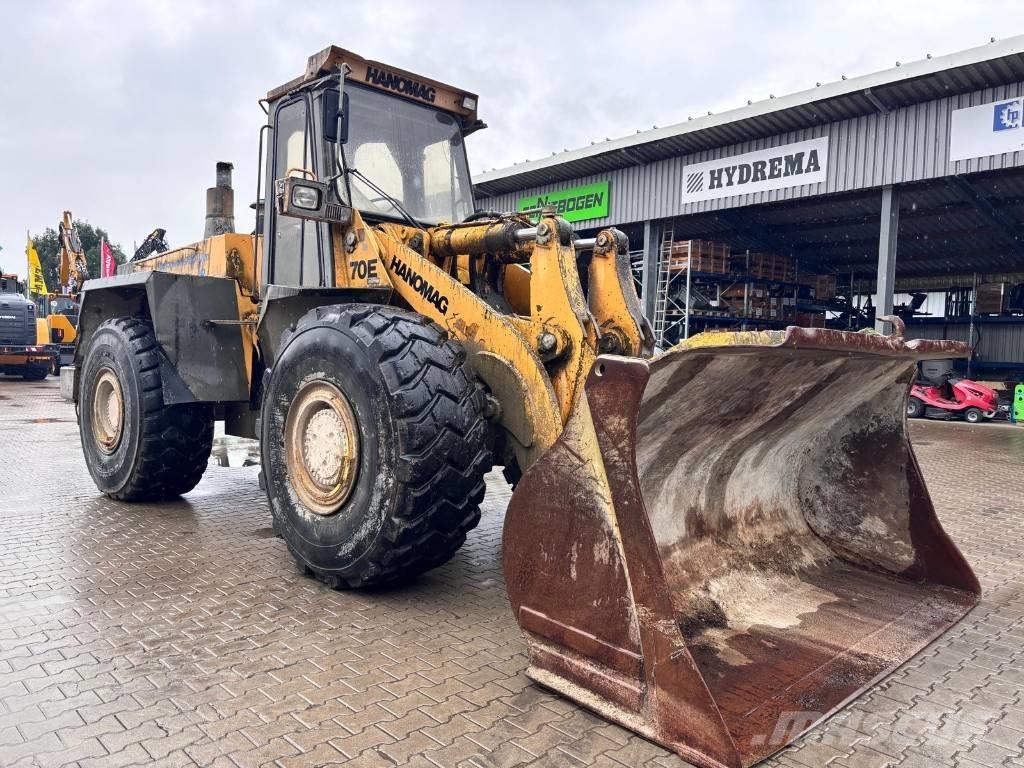 Hanomag 70 E Фронтальні навантажувачі