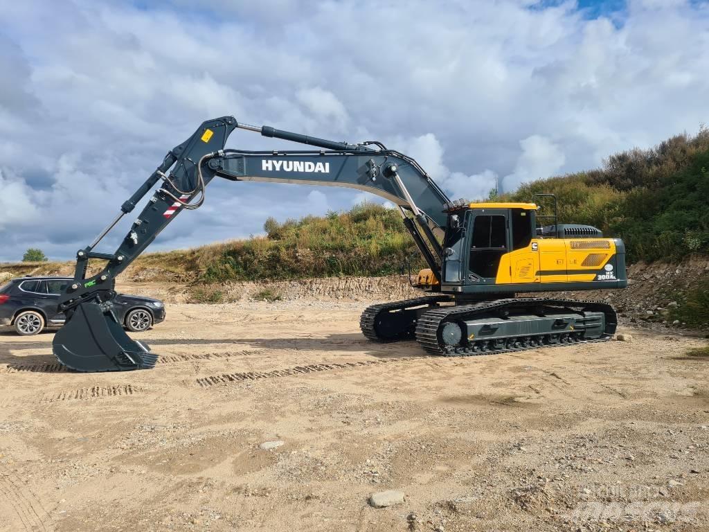 Hyundai HX300AL Гусеничні екскаватори
