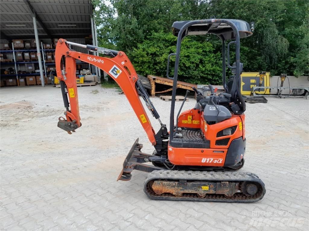 Kubota U17-3 Міні-екскаватори < 7т