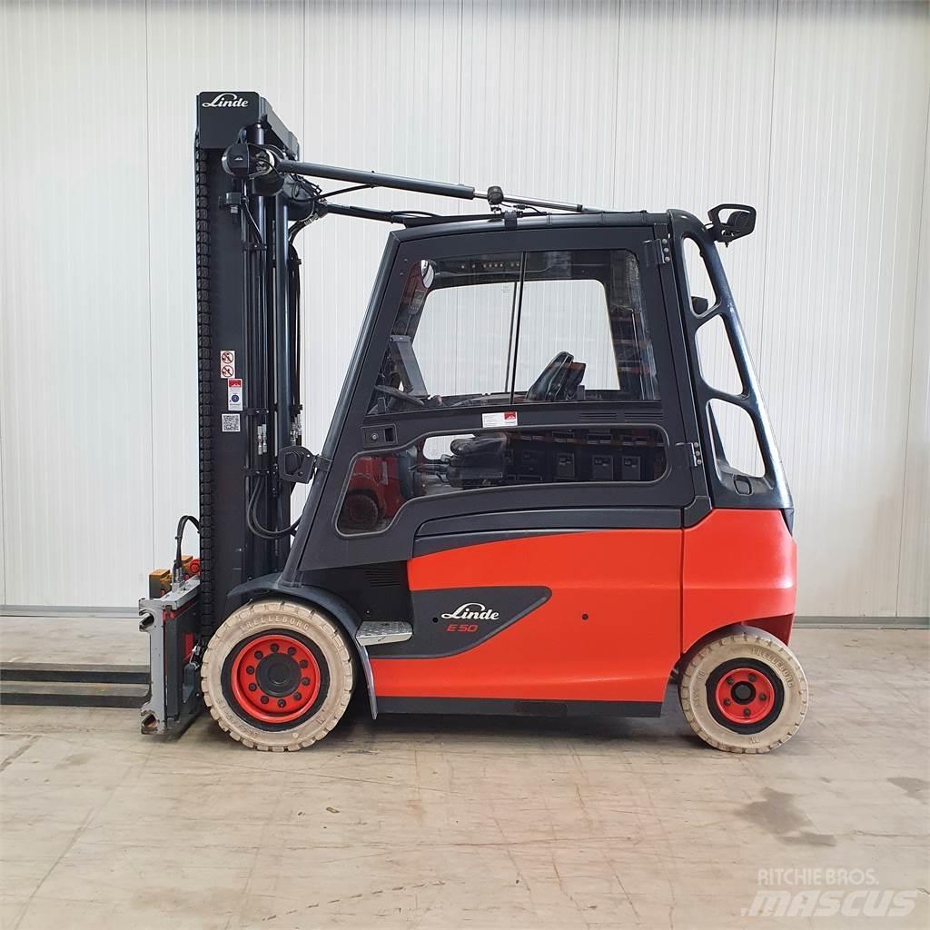 Linde E50HL Електронавантажувачі