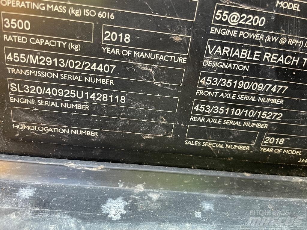 JCB 535-125 Телескопічні навантажувачі