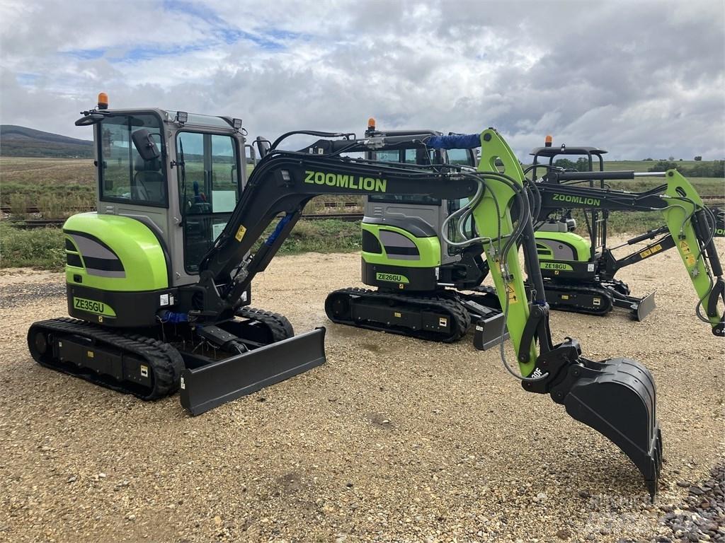 Zoomlion ZE35GU Міні-екскаватори < 7т