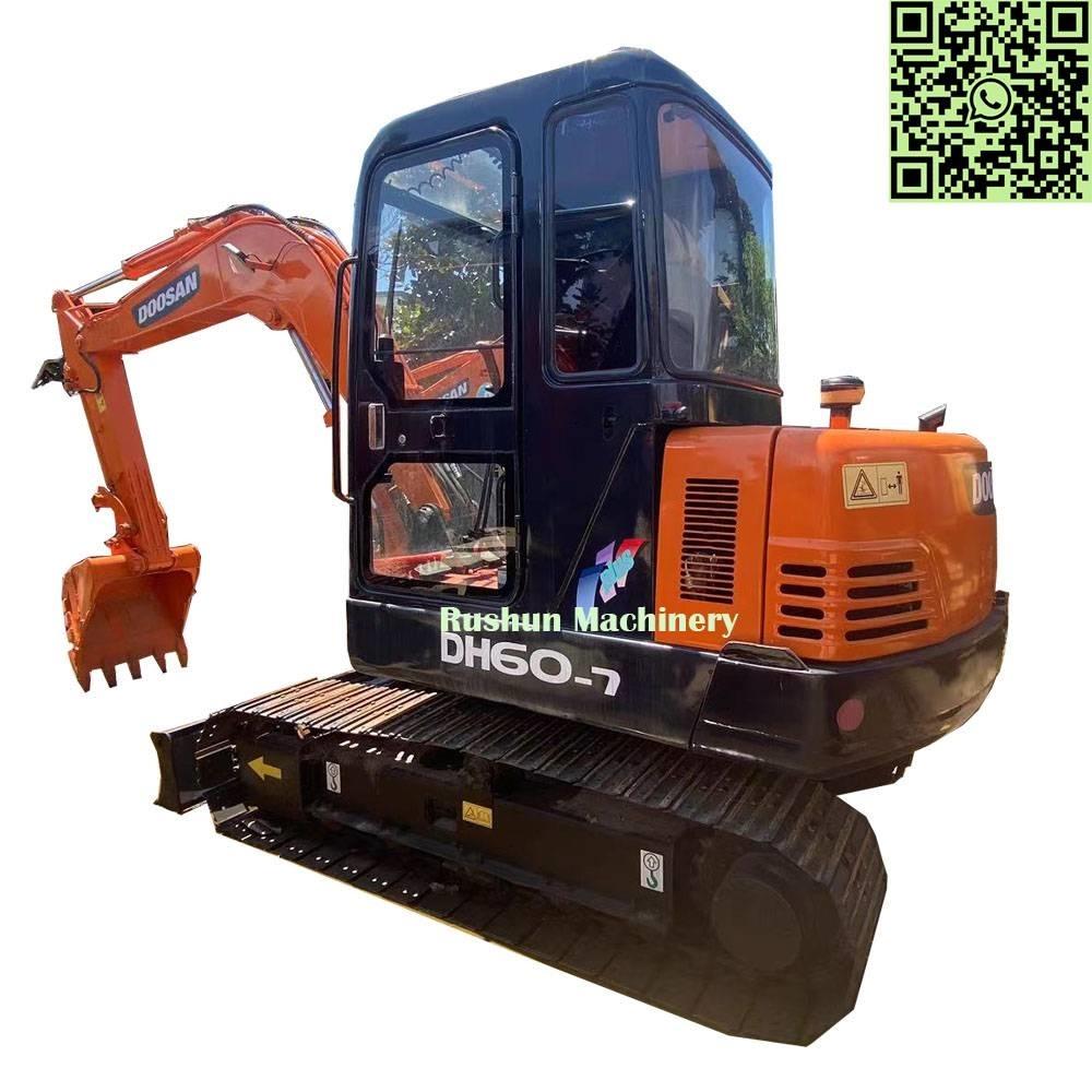 Doosan DH 60-7 Міні-екскаватори < 7т
